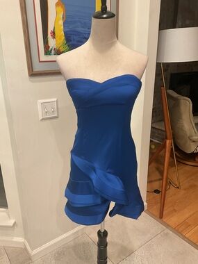 BCBGMaxAzria Blue Dress